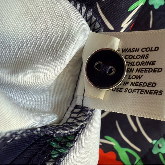 Lady Hagen Navy Blue Floral Print Women's Golf Skirt Skort Size 6 Athletic Sport - Picture 12 of 16